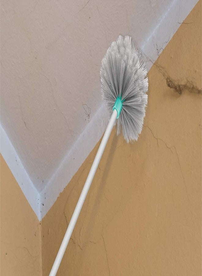 Boxoza Long Stainless Steel Rod and Extendable Cobweb Cleaner Stick Handle Brush Use in Fan, Ceiling, and Roof Cleaning - Multicolor (1) - Image 4